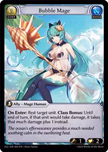 Bubble Mage (003), Promotional Cards — Grand Archive card price