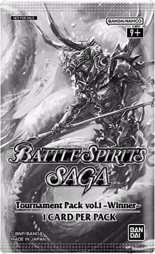 Tournament Pack Vol. 1 -Winner-, Battle Spirits Saga Promo Cards — Battle Spirits sealed product price