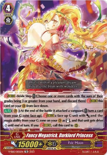 Fancy Megatrick, Darklord Princess (V-SS10/005EN) — card price
