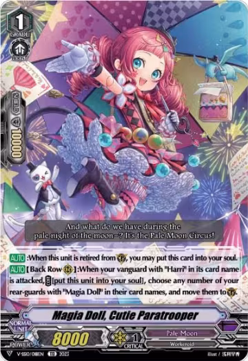 Magia Doll, Cutie Paratrooper (V-SS10/018EN), V-SS10 Premium Battle Deckset 2023 — Vanguard card price