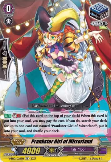 Prankster Girl of Mirrorland (V-SS10/028EN), V-SS10 Premium Battle Deckset 2023 — Vanguard card price