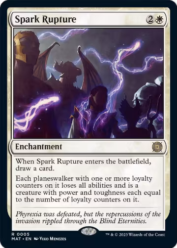 Spark Rupture (5), March of the Machine: The Aftermath — Magic card price