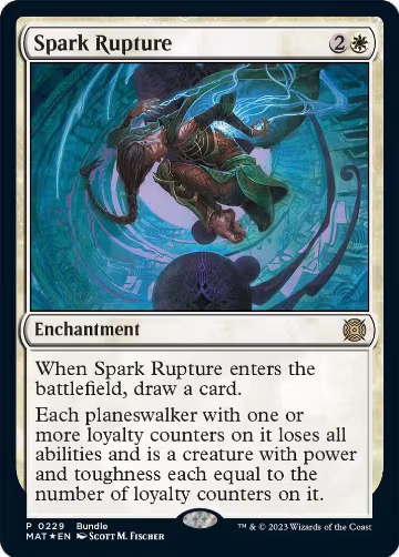 Spark Rupture (MAT Bundle) (229), Unique and Miscellaneous Promos — Magic card price