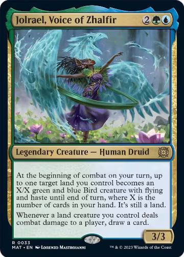 Jolrael, Voice of Zhalfir (33), March of the Machine: The Aftermath — Magic card price