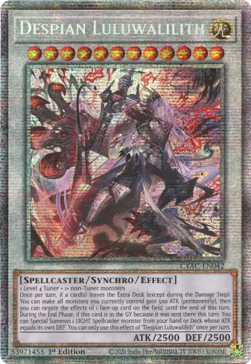 Despian Luluwalilith (Starlight Rare) (CYAC-EN042) — card price