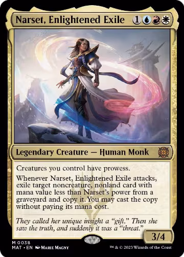Narset, Enlightened Exile (38), March of the Machine: The Aftermath — Magic card price