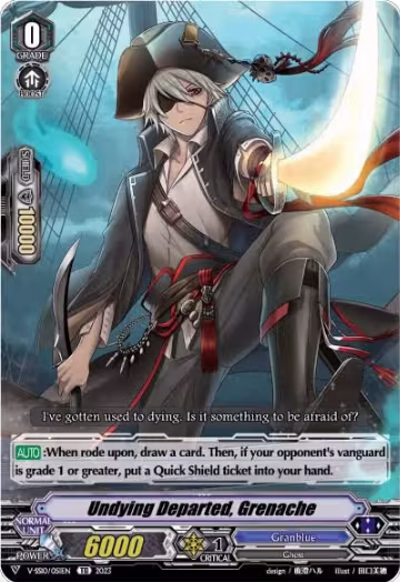 Undying Departed, Grenache (V-SS10/051EN), V-SS10 Premium Battle Deckset 2023 — Vanguard card price