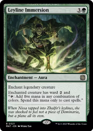 Leyline Immersion (21), March of the Machine: The Aftermath — Magic card price