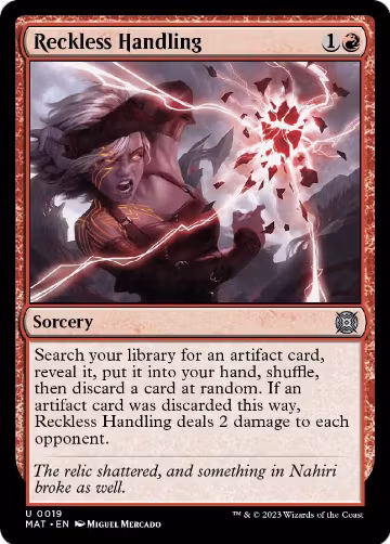 Reckless Handling (19), March of the Machine: The Aftermath — Magic card price