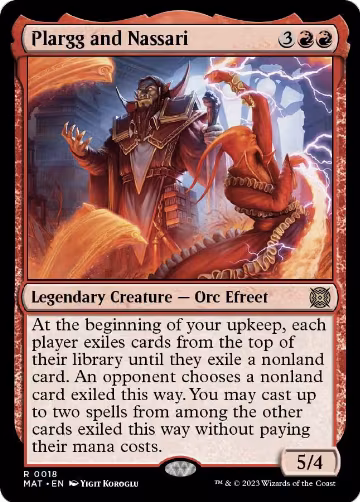 Plargg and Nassari (18), March of the Machine: The Aftermath — Magic card price