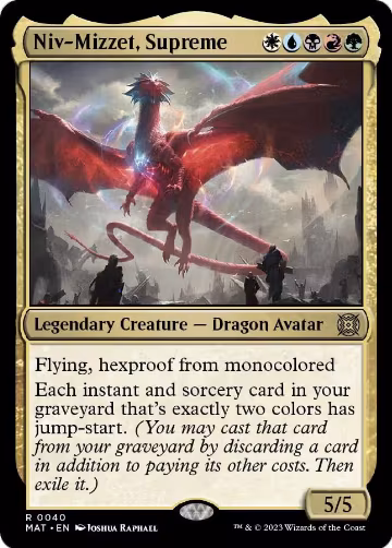 Niv-Mizzet, Supreme (40), March of the Machine: The Aftermath — Magic card price
