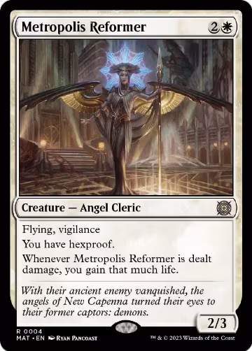 Metropolis Reformer (4), March of the Machine: The Aftermath — Magic card price