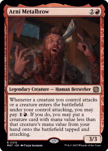 Arni Metalbrow (16), March of the Machine: The Aftermath — Magic card price