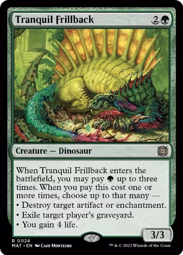 Tranquil Frillback (24), March of the Machine: The Aftermath — Magic card price