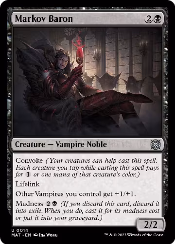 Markov Baron (14), March of the Machine: The Aftermath — Magic card price