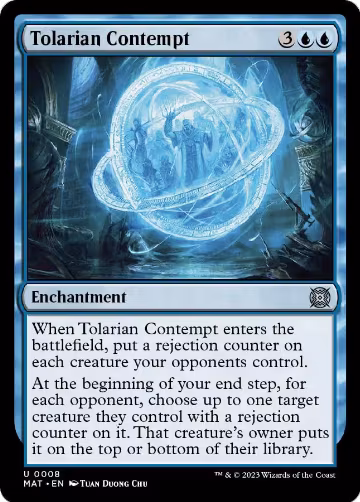 Tolarian Contempt (8), March of the Machine: The Aftermath — Magic card price