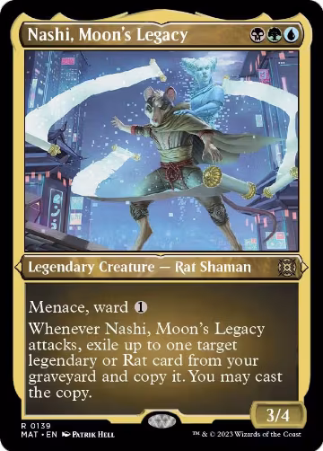 Nashi, Moon's Legacy (Foil Etched) (139), March of the Machine: The Aftermath — Magic card price