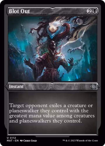 Blot Out (Foil Etched) (112), March of the Machine: The Aftermath — Magic card price