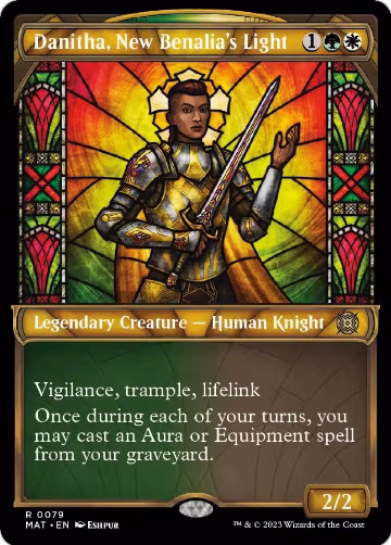 Danitha, New Benalia's Light (Showcase) (79), March of the Machine: The Aftermath — Magic card price