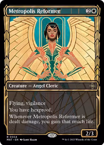 Metropolis Reformer (Showcase) (54), March of the Machine: The Aftermath — Magic card price