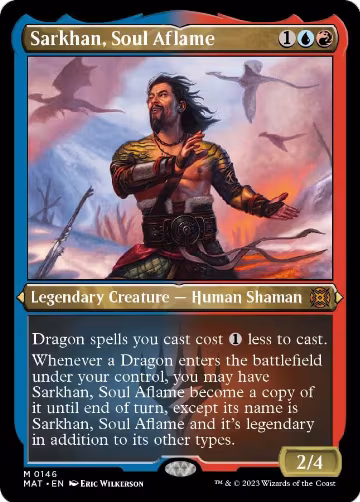 Sarkhan, Soul Aflame (Foil Etched) (146), March of the Machine: The Aftermath — Magic card price