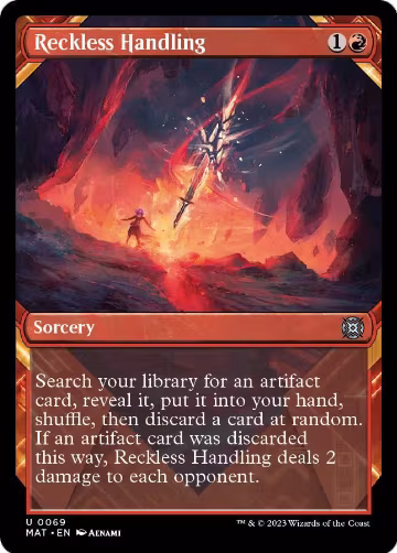 Reckless Handling (Showcase) (69), March of the Machine: The Aftermath — Magic card price
