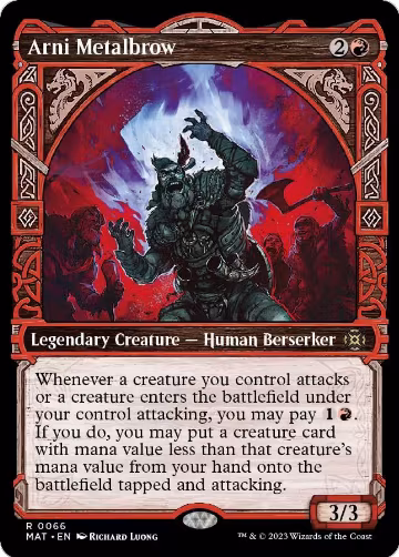 Arni Metalbrow (Showcase) (66), March of the Machine: The Aftermath — Magic card price