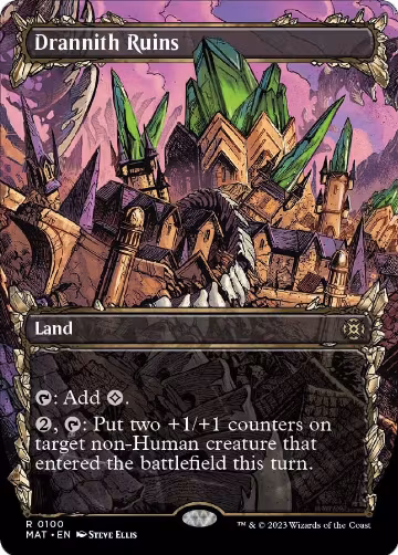 Drannith Ruins (Showcase) (100), March of the Machine: The Aftermath — Magic card price