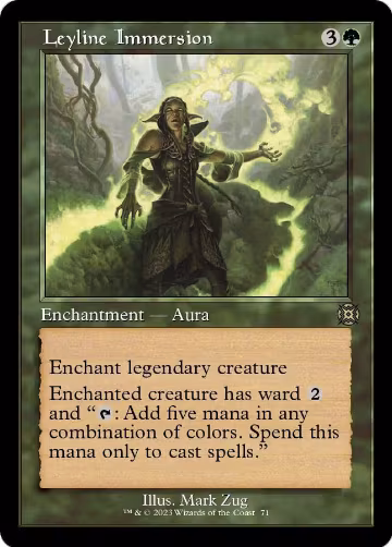 Leyline Immersion (Retro Frame) (71), March of the Machine: The Aftermath — Magic card price