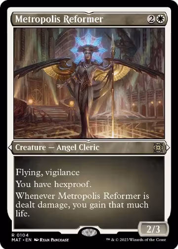 Metropolis Reformer (Foil Etched) (104), March of the Machine: The Aftermath — Magic card price