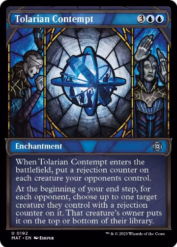 Tolarian Contempt (Halo Foil) (192), March of the Machine: The Aftermath — Magic card price