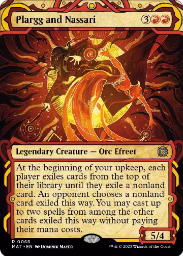 Plargg and Nassari (Showcase) (68), March of the Machine: The Aftermath — Magic card price