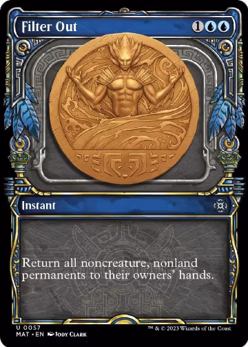Filter Out (Showcase) (57), March of the Machine: The Aftermath — Magic card price
