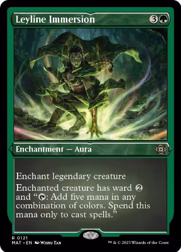 Leyline Immersion (Foil Etched) (121), March of the Machine: The Aftermath — Magic card price