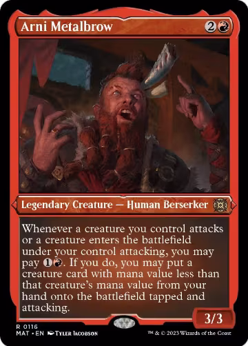 Arni Metalbrow (Foil Etched) (116), March of the Machine: The Aftermath — Magic card price