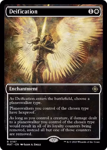 Deification (Halo Foil) (187), March of the Machine: The Aftermath — Magic card price