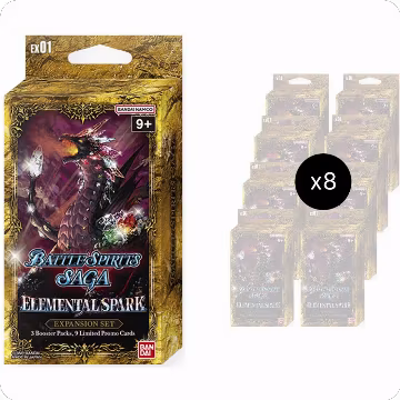 Expansion Set 01: Elemental Spark Display, Expansion Set 01: Elemental Spark — Battle Spirits sealed product price
