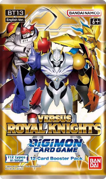 Versus Royal Knight Booster Pack, Versus Royal Knights — Digimon sealed product price