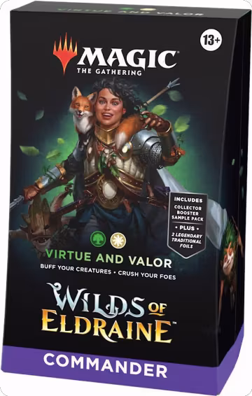 Wilds of Eldraine Commander Deck - Virtue and Valor, Commander: Wilds of Eldraine — Magic sealed product price