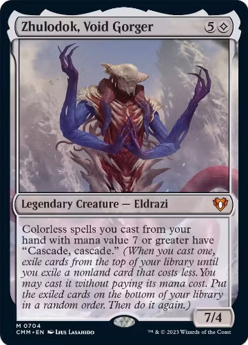 Zhulodok, Void Gorger (704), Commander Masters — Magic card price