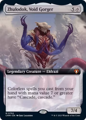 Zhulodok, Void Gorger (Extended Art) (752), Commander Masters — Magic card price