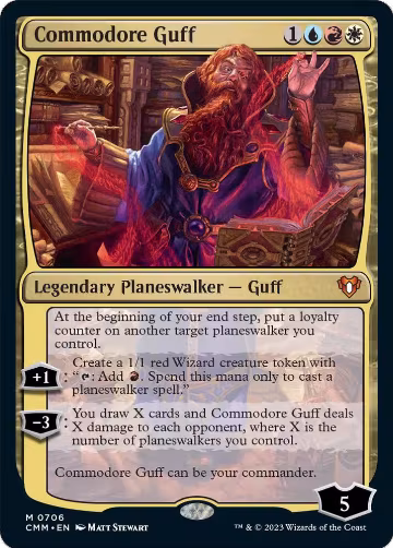 Commodore Guff (706), Commander Masters — Magic card price