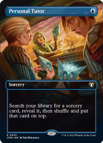 Personal Tutor (Borderless) (633), Commander Masters — Magic card price