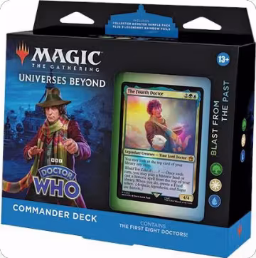 Universes Beyond: Doctor Who - Blast From the Past Commander Deck, Universes Beyond: Doctor Who — Magic sealed product price