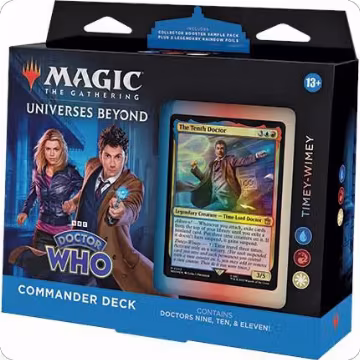 Universes Beyond: Doctor Who - Timey-Wimey Commander Deck, Universes Beyond: Doctor Who — Magic sealed product price