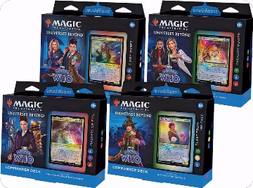 Universes Beyond: Doctor Who - Commander Deck Display, Universes Beyond: Doctor Who — Magic sealed product price