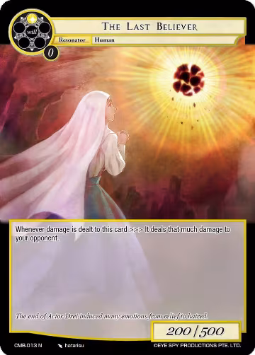 The Last Believer (CMB-013 N), Crimson Moon's Battleground — Force of Will card price