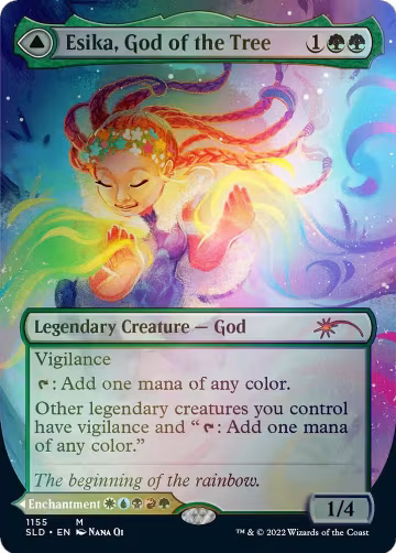 Esika, God of the Tree (1155), Secret Lair Drop Series — Magic card price