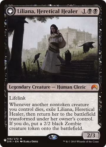 Liliana, Heretical Healer (106), The List Reprints — Magic card price