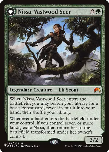 Nissa, Vastwood Seer (189), The List Reprints — Magic card price
